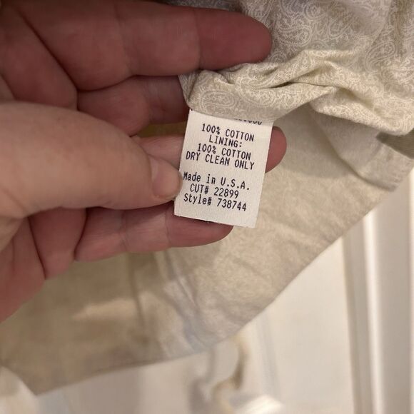 Wah Maker Vintage Collection Made‎ In The USA Cotton Vest XL - Picture 8 of 8